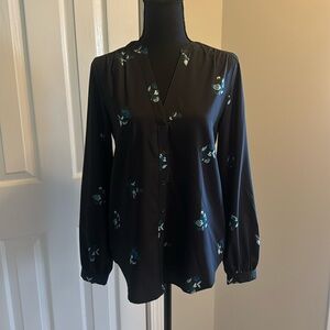 Ann Taylor Factory Button up Blouse XS